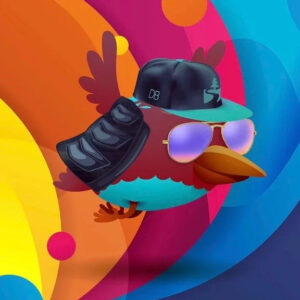 Plugg Drippy Birdz Art Print