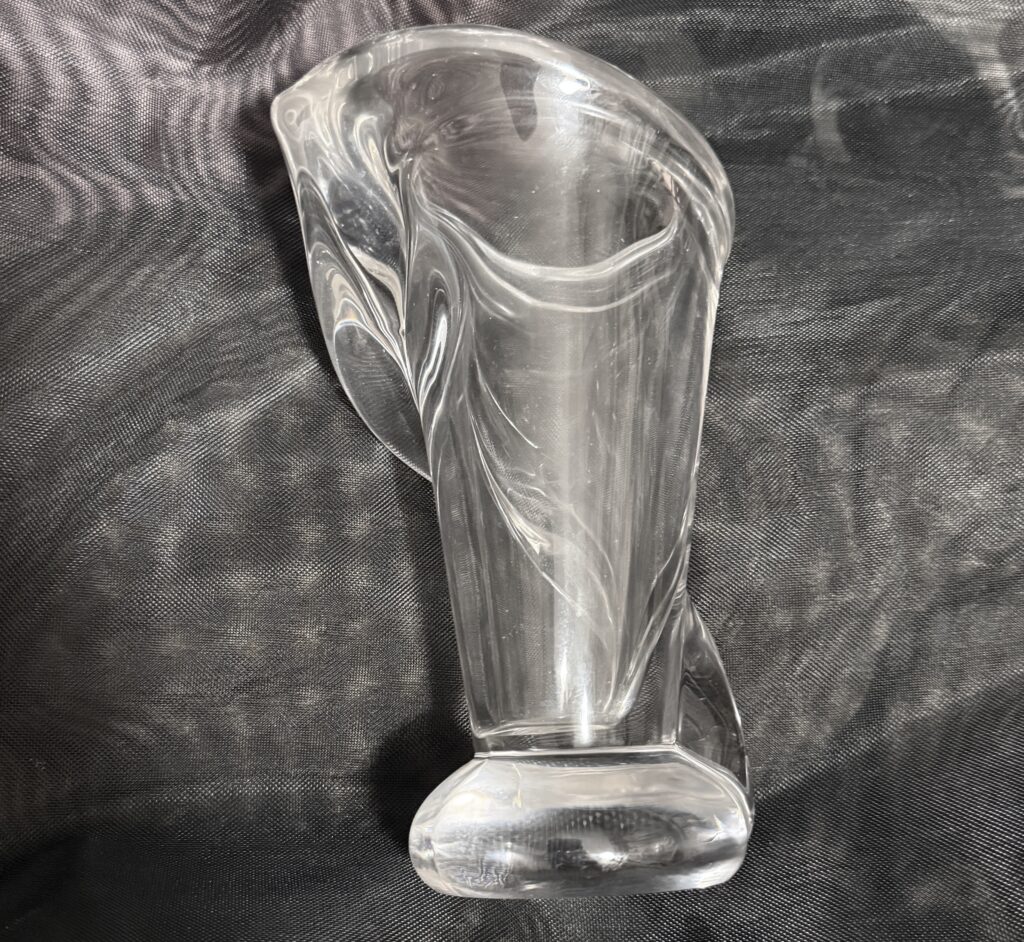 Crystal Sprial Vase